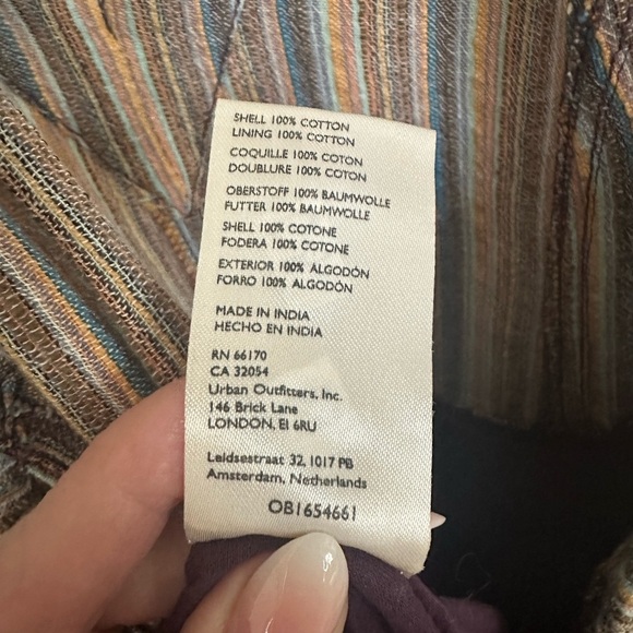 Free People ‘These Days’ Multicolored Striped Jumpsuit Size S/M $148 - Picture 4 of 6